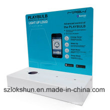 China Acryl Counter Display Ständer für Mobile Case, Printed Acryl POS Display